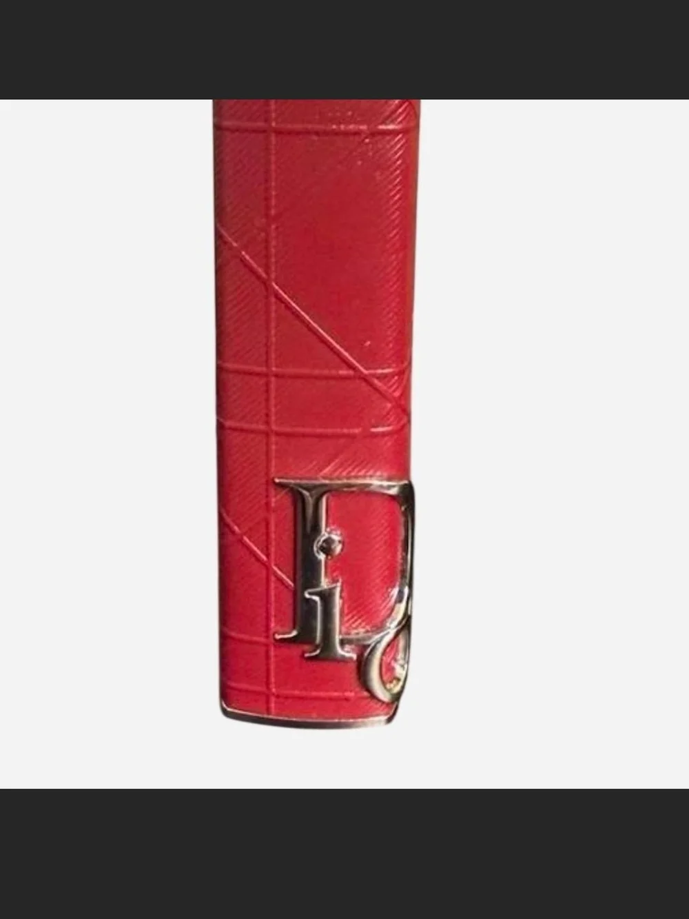 Dior Brick Red CANNAGE Limited Edition Lipstick Case